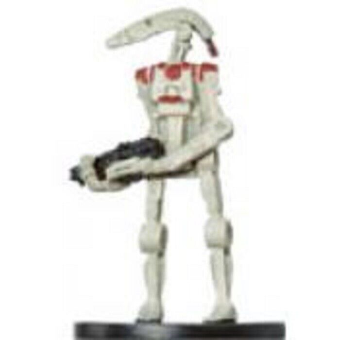 "security Battle Droid" Clone Strike #46 Stars Wars Miniatures Game Wotc Oop