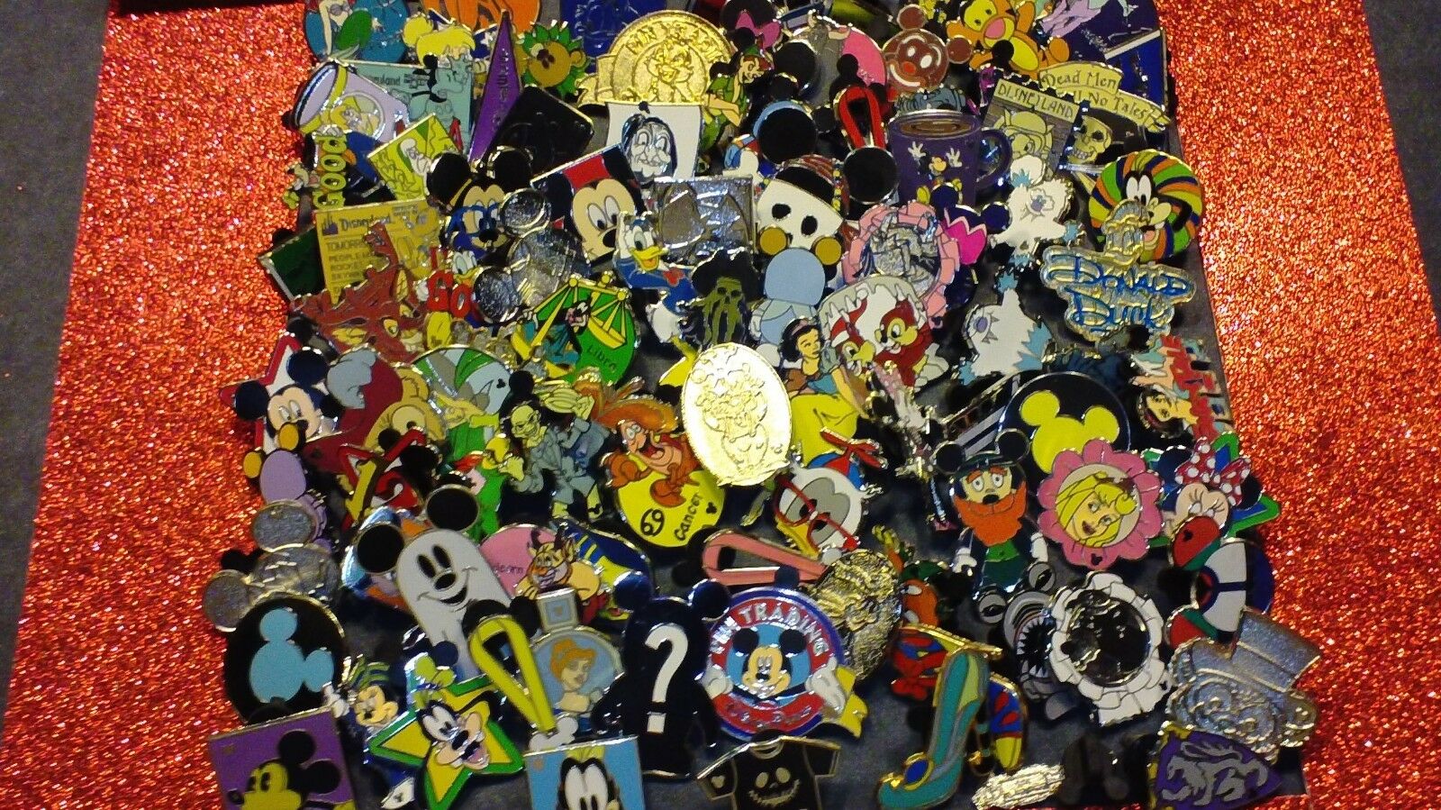 Disney Pin Lot 100-200-300-400-500 U Pick Quantity Fastest Shipper In Usa