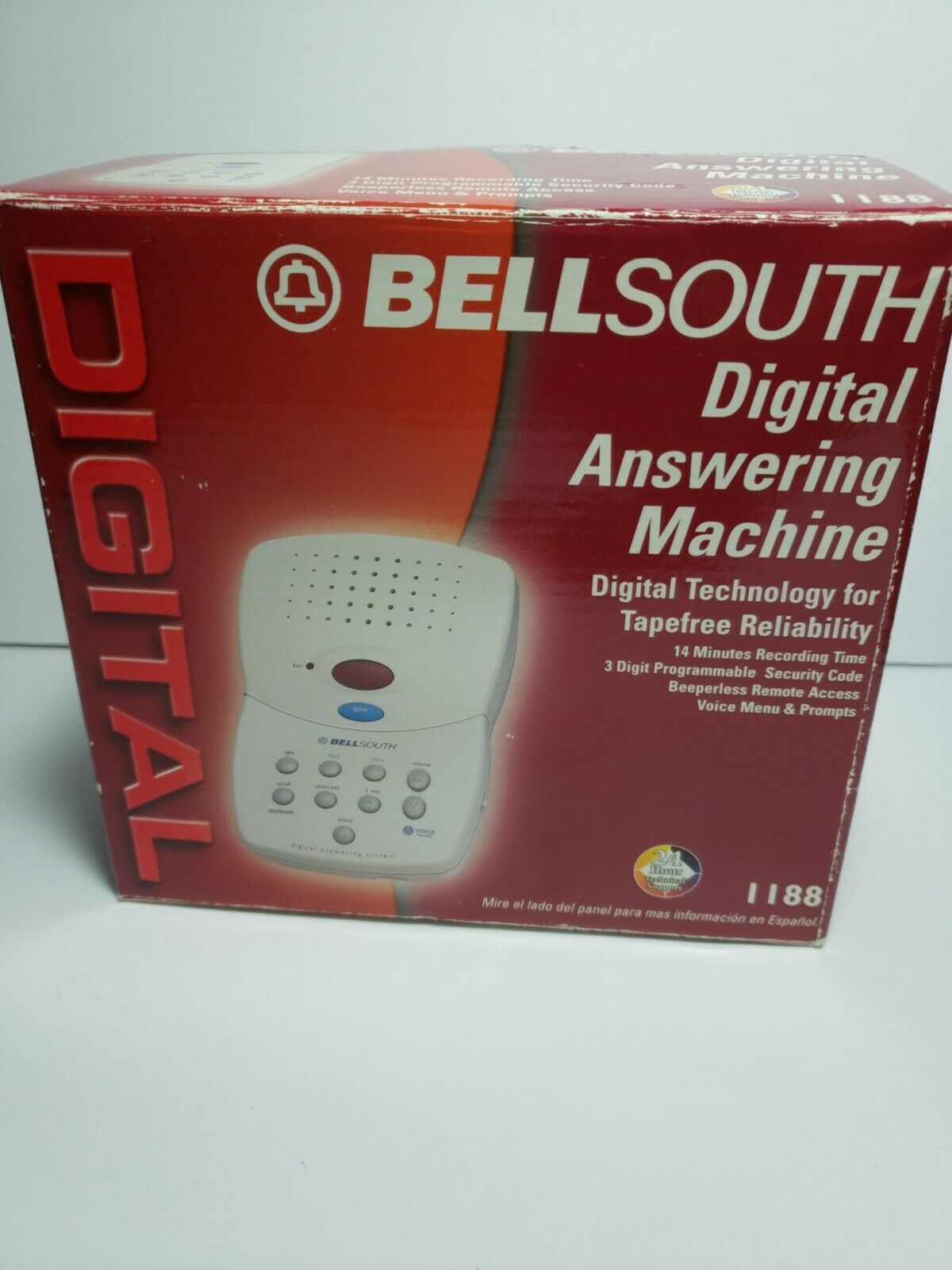 Used Bell South Digital Answering Machine 1188 - Free Shipping