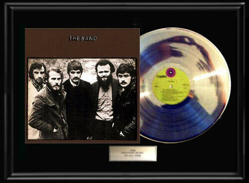 The Band Self Titled White Gold Silver Platinum Tone Record Vinyl Lp Bob Dylan