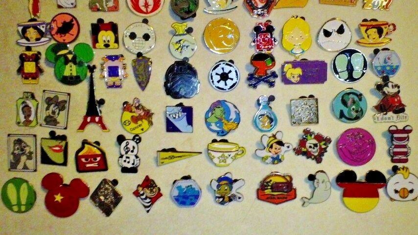 Disney Trading Pin 25 Lot Hm-rack-le-cast No Duplicates Fast Ship 100% Tradable